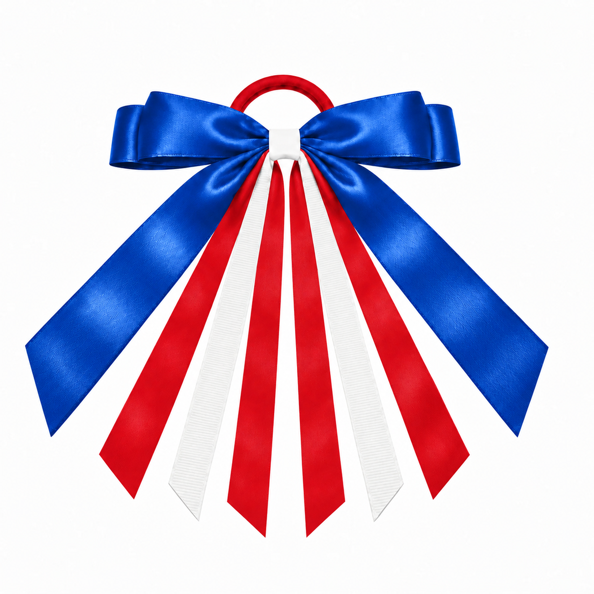 Bright blank ribbon